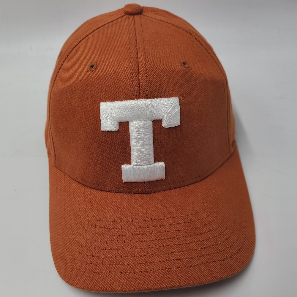 Texas Longhorns Hat Fitted One Size Nike Orange White NCAA University Logo Men‎